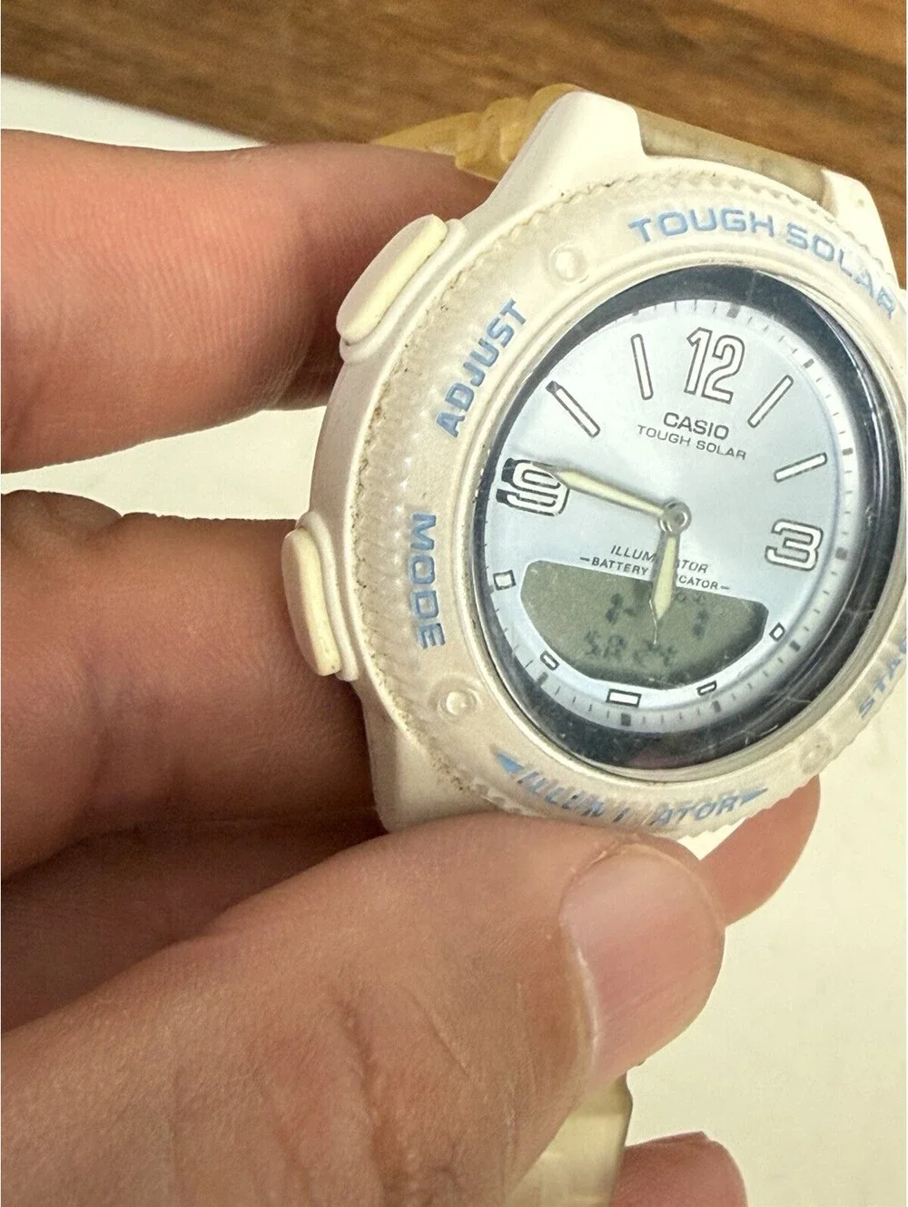 Casio Illuminator 2790 LCF-30 Quartz Analog Digital Men's Watch ( Untested)